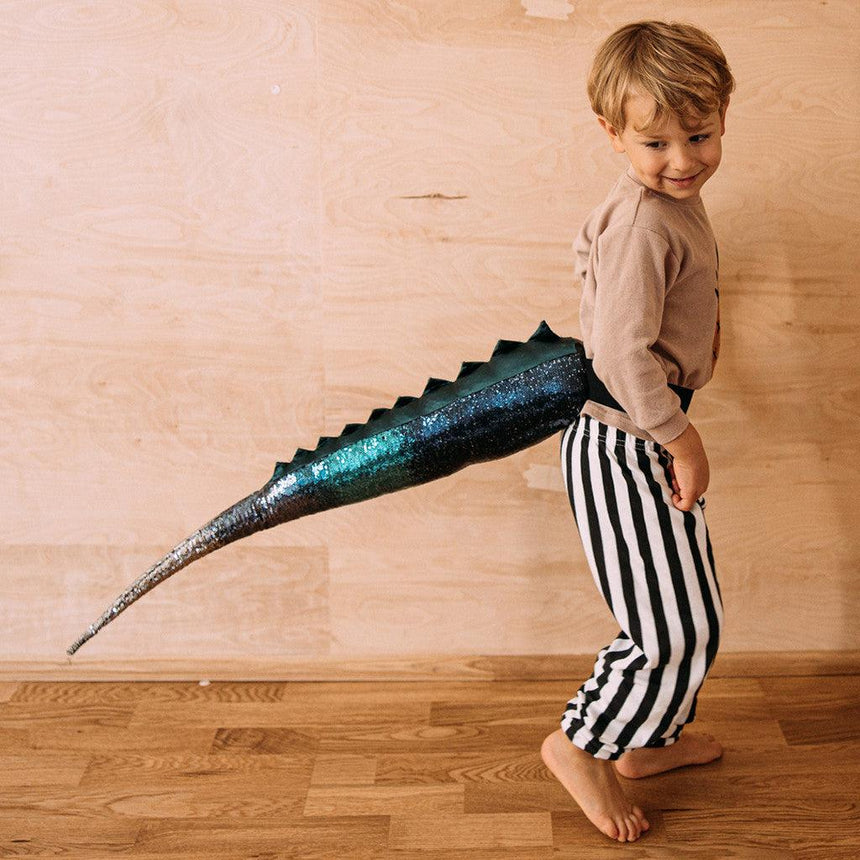 Mr. Tail: ogon Sparkling Green - Noski Noski