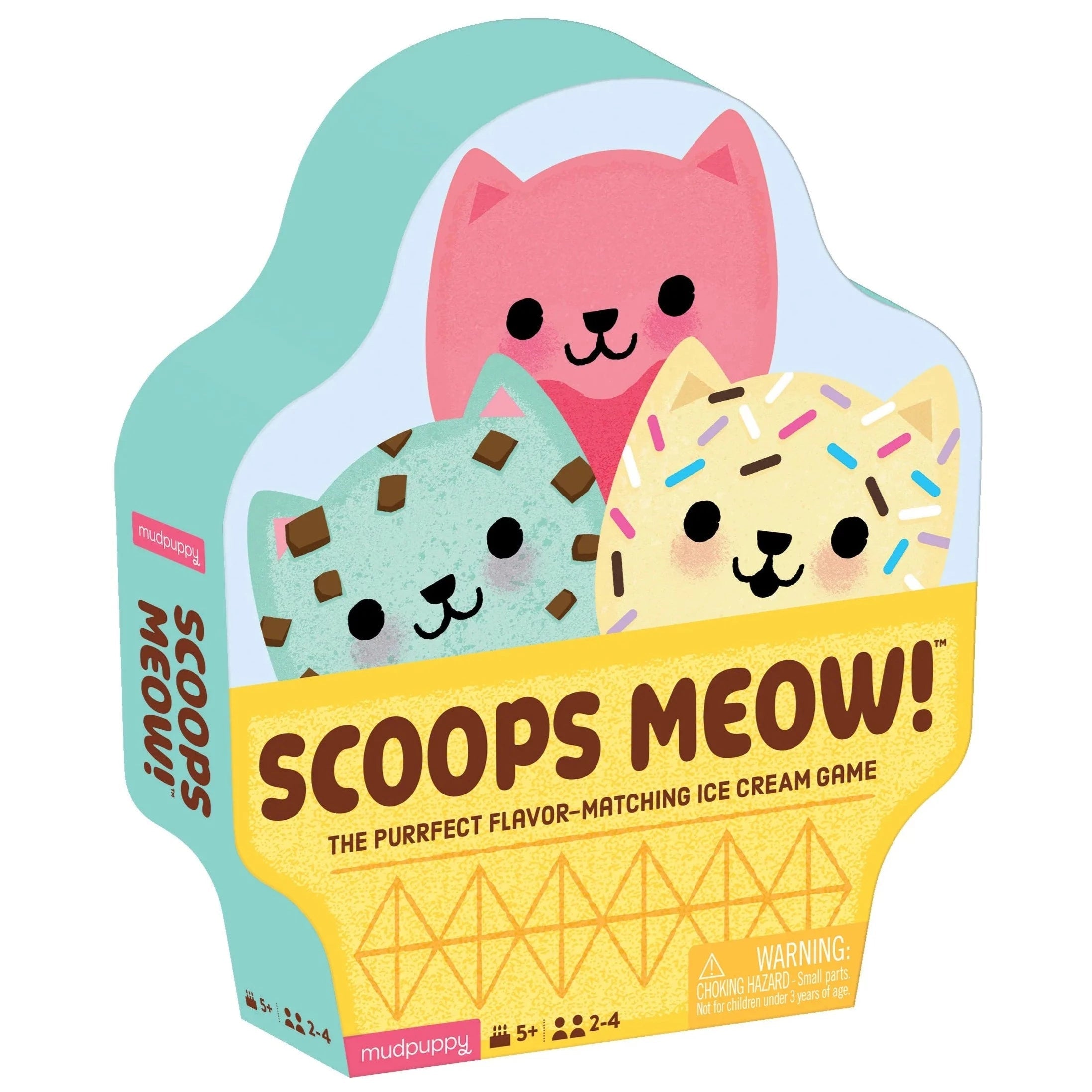 Mudpuppy: gra kocie lody Scoops Meow! - Noski Noski