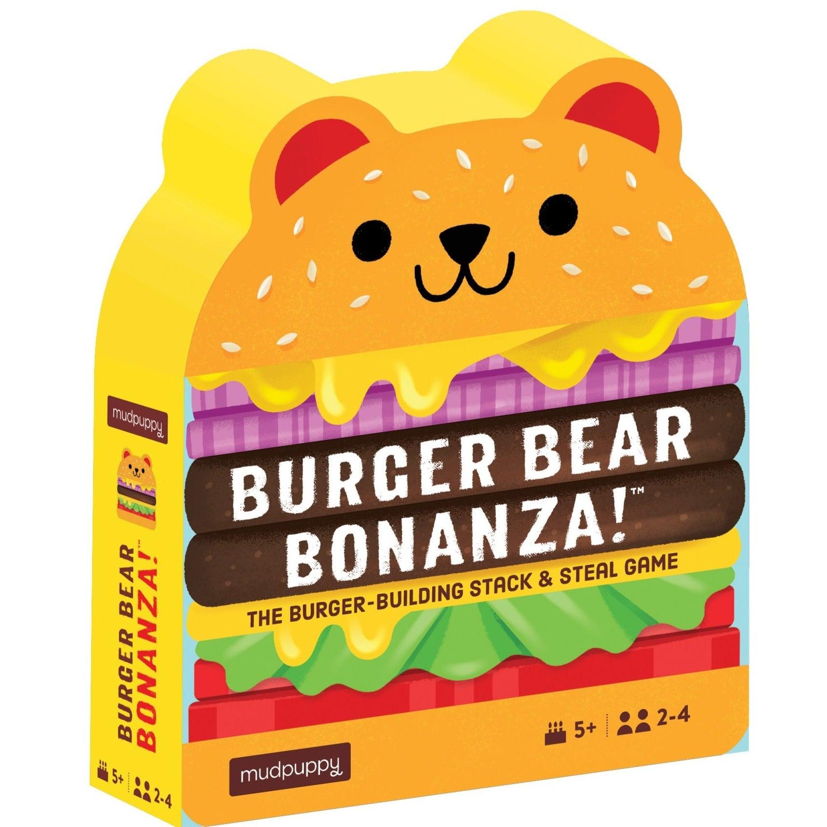 Mudpuppy: gra miś Burger Bear Bonanza! - Noski Noski