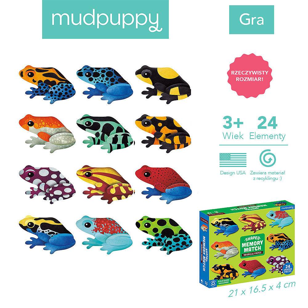 Mudpuppy: gra pamięciowa Shaped Memory Match - Noski Noski