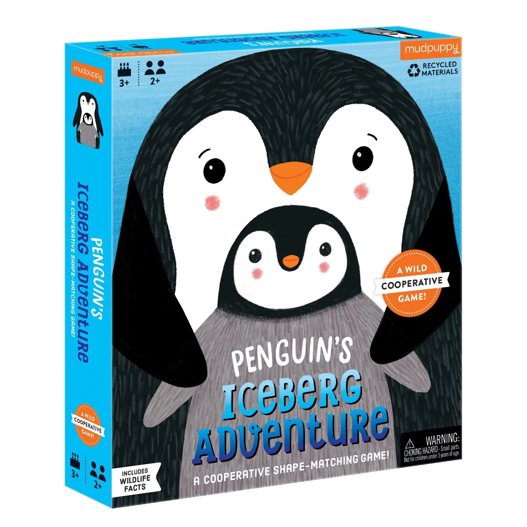 Mudpuppy: gra zespołowa Pingwiny na górze lodowej - Noski Noski
