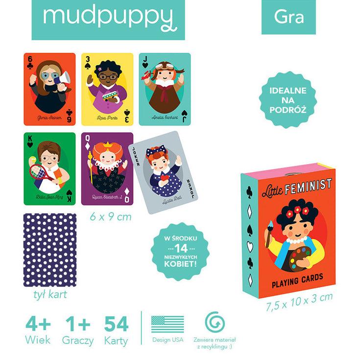 Mudpuppy: karty do gry Niezwykłe Kobiety - Noski Noski