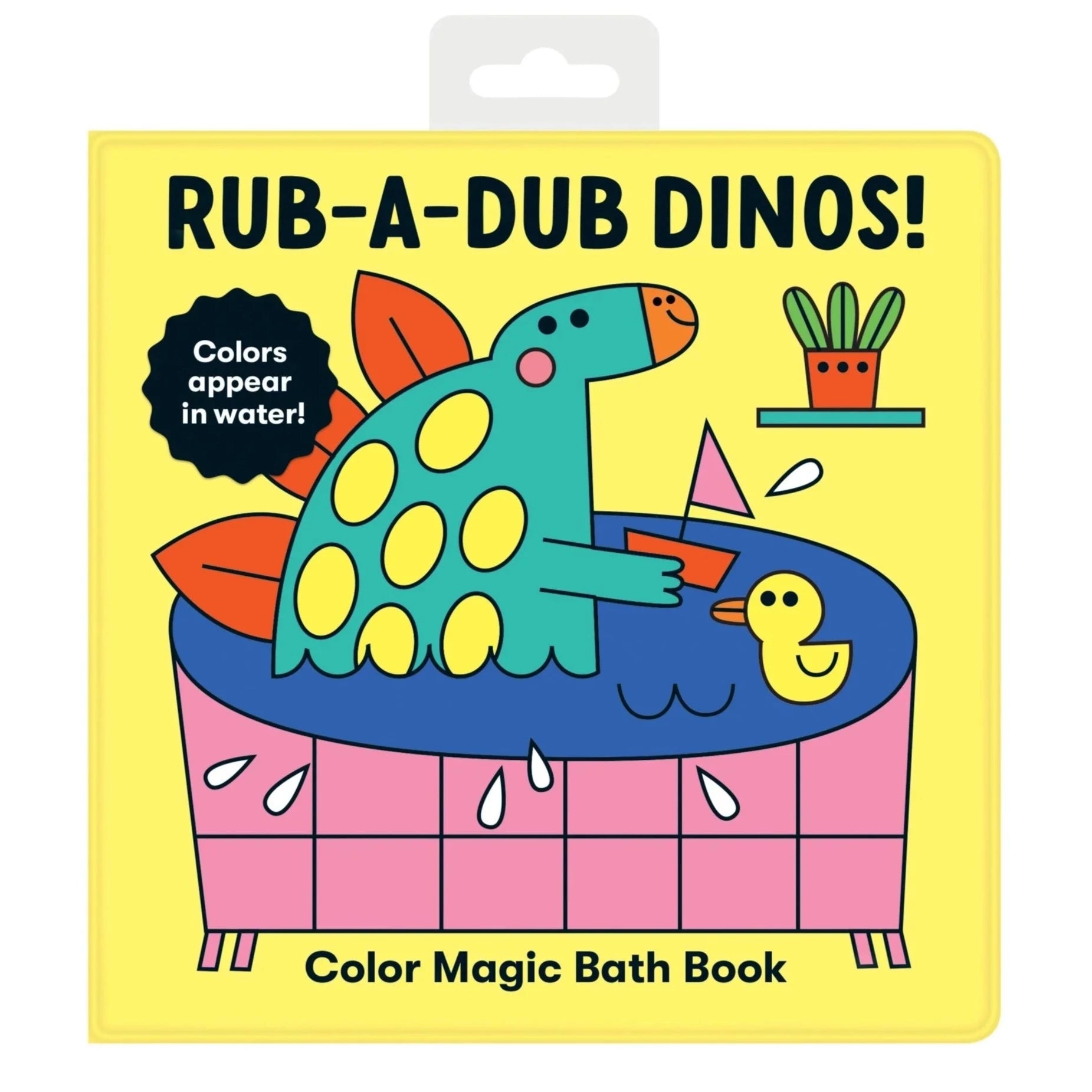 Mudpuppy: magiczna książeczka do kąpieli dinozaury Rub-a-Dub Dinos - Noski Noski