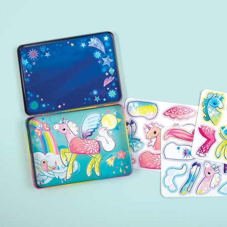 Mudpuppy: magnetyczne konstrukcje jednorożce Unicorn Magic - Noski Noski