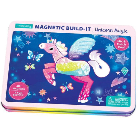 Mudpuppy: magnetyczne konstrukcje jednorożce Unicorn Magic - Noski Noski