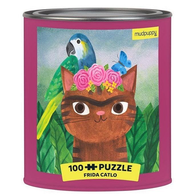 Mudpuppy: puzzle Frida Catlo 100 el. - Noski Noski