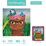 Mudpuppy: puzzle Frida Catlo 100 el. - Noski Noski