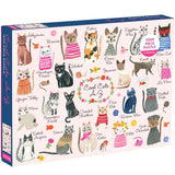 Mudpuppy: puzzle koty Cool Cats 1000 el. - Noski Noski