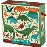 Mudpuppy: puzzle podłogowe Jumbo Potężne Dinozaury 25 el. - Noski Noski
