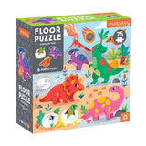 Mudpuppy: puzzle podłogowe Park dinozaurów 25 el. - Noski Noski