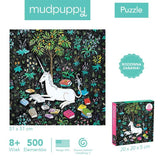Mudpuppy: puzzle rodzinne Unicorn Reading 500 el. - Noski Noski