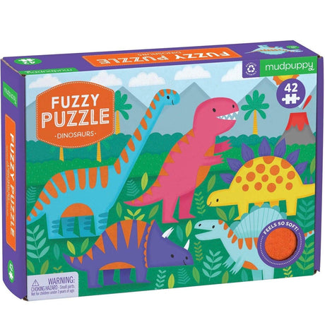 Mudpuppy: puzzle sensoryczne Fuzzy Puzzle - Noski Noski