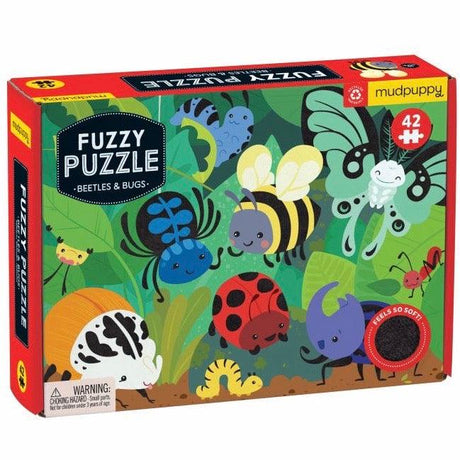 Mudpuppy: puzzle sensoryczne Fuzzy Puzzle - Noski Noski