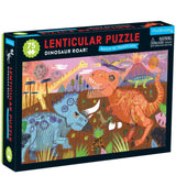 Mudpuppy: puzzle soczewkowe dinozary Lenticular Puzzle 75 el. - Noski Noski