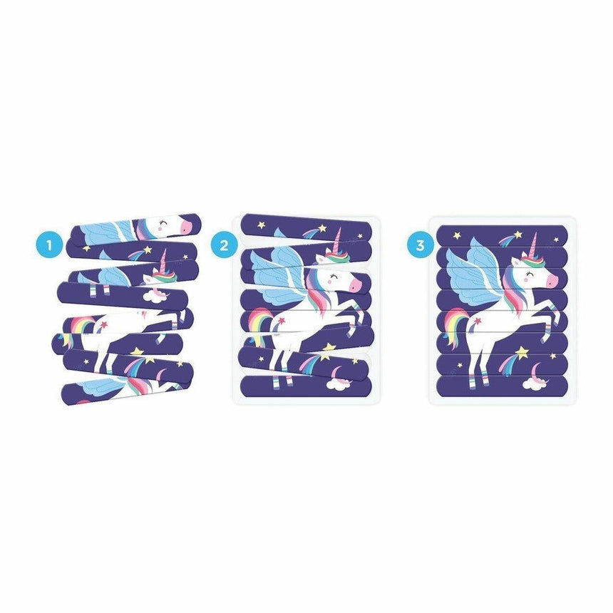 Mudpuppy: puzzle Sticks Puzzle Unicorn Magic 24 el. - Noski Noski
