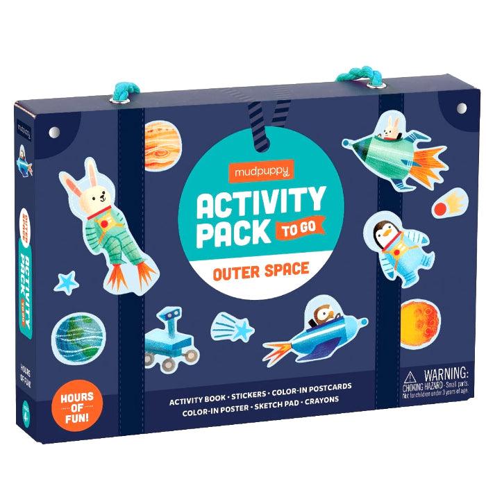 Mudpuppy: zestaw kreatywny Activity Pack to Go Kosmos - Noski Noski