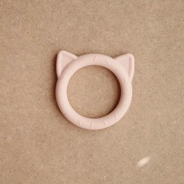 Mushie: gryzak silikonowy bransoletka Cat - Noski Noski