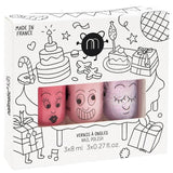 Nailmatic: lakier do paznokci dla dzieci Nail Polish 3 szt. - Noski Noski