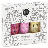 Nailmatic: lakier do paznokci dla dzieci Nail Polish 3 szt. - Noski Noski