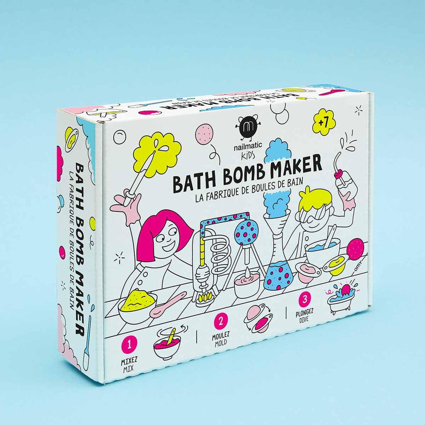 Nailmatic: zestaw do tworzenia kul do kąpieli Bath Bomb Maker - Noski Noski
