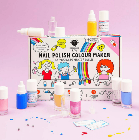 Nailmatic: zestaw do tworzenia lakierów do paznokci Nail Polish Color Maker - Noski Noski