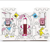 Nailmatic: zestaw prezentowy błyszczyk i dwa lakiery do paznokci Princess Castle - Noski Noski