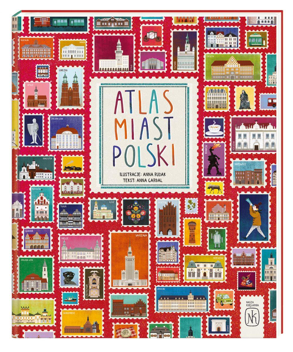 Nasza Księgarnia: Atlas miast Polski - Noski Noski