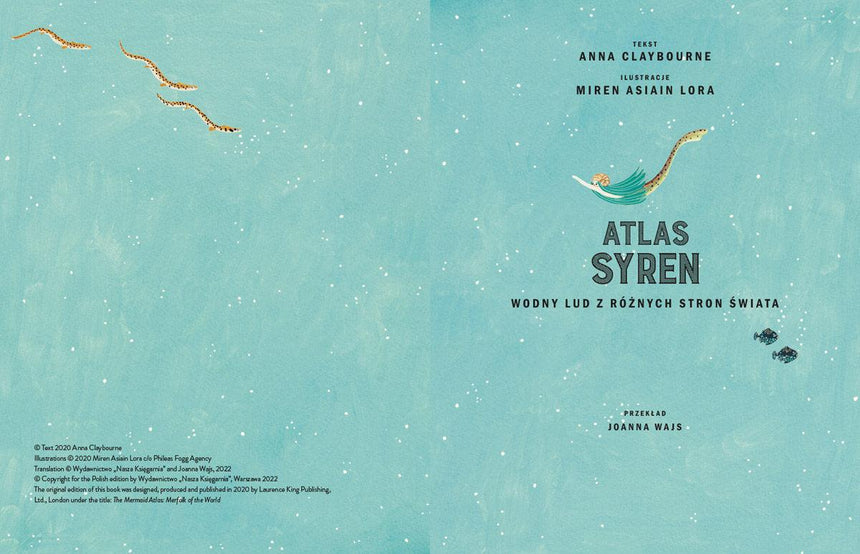 Nasza Księgarnia: Atlas syren. Wodny lud z różnych stron świata - Noski Noski
