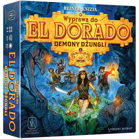 Dodatek Wyprawa do El Dorado Demony Dżungli - nowi bohaterowie, wyzwania i fascynująca rozgrywka w gęstej dżungli.