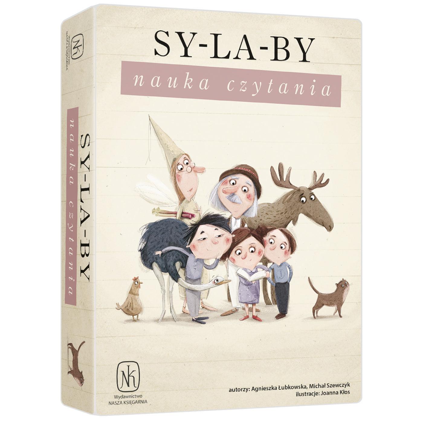 Nasza Księgarnia: gra edukacyjna nauka czytania SY-LA-BY - Noski Noski