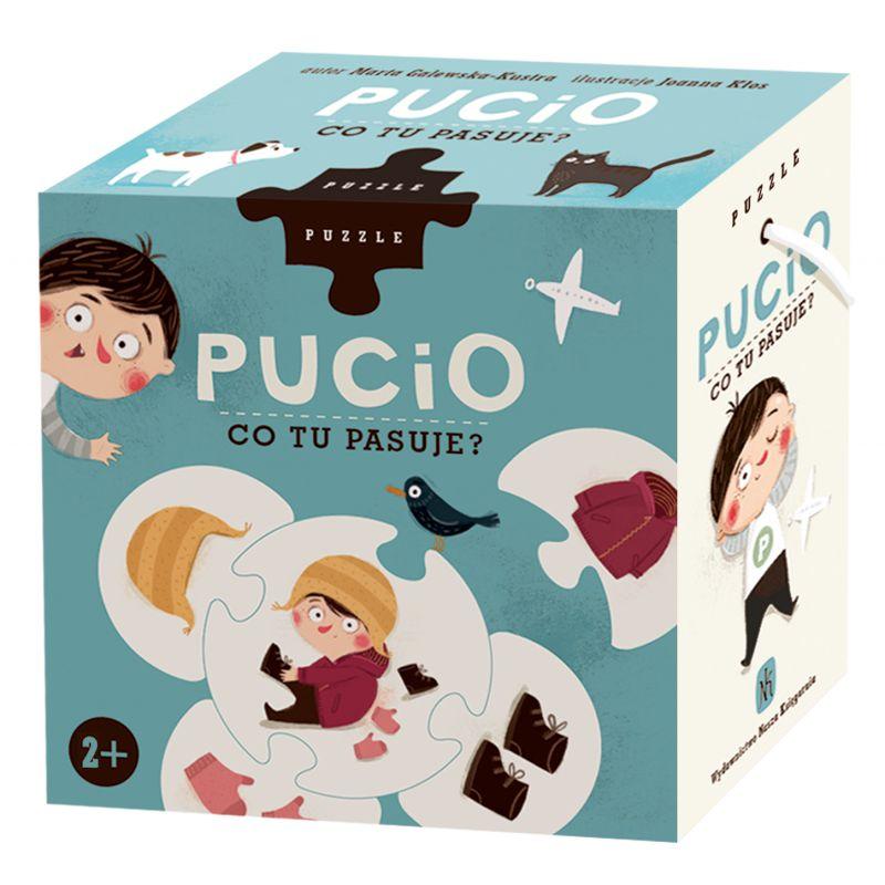 Nasza Księgarnia: puzzle Pucio. Co tu pasuje? - Noski Noski