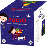 Nasza Księgarnia: puzzle Pucio i Misia ubierają choinkę - Noski Noski