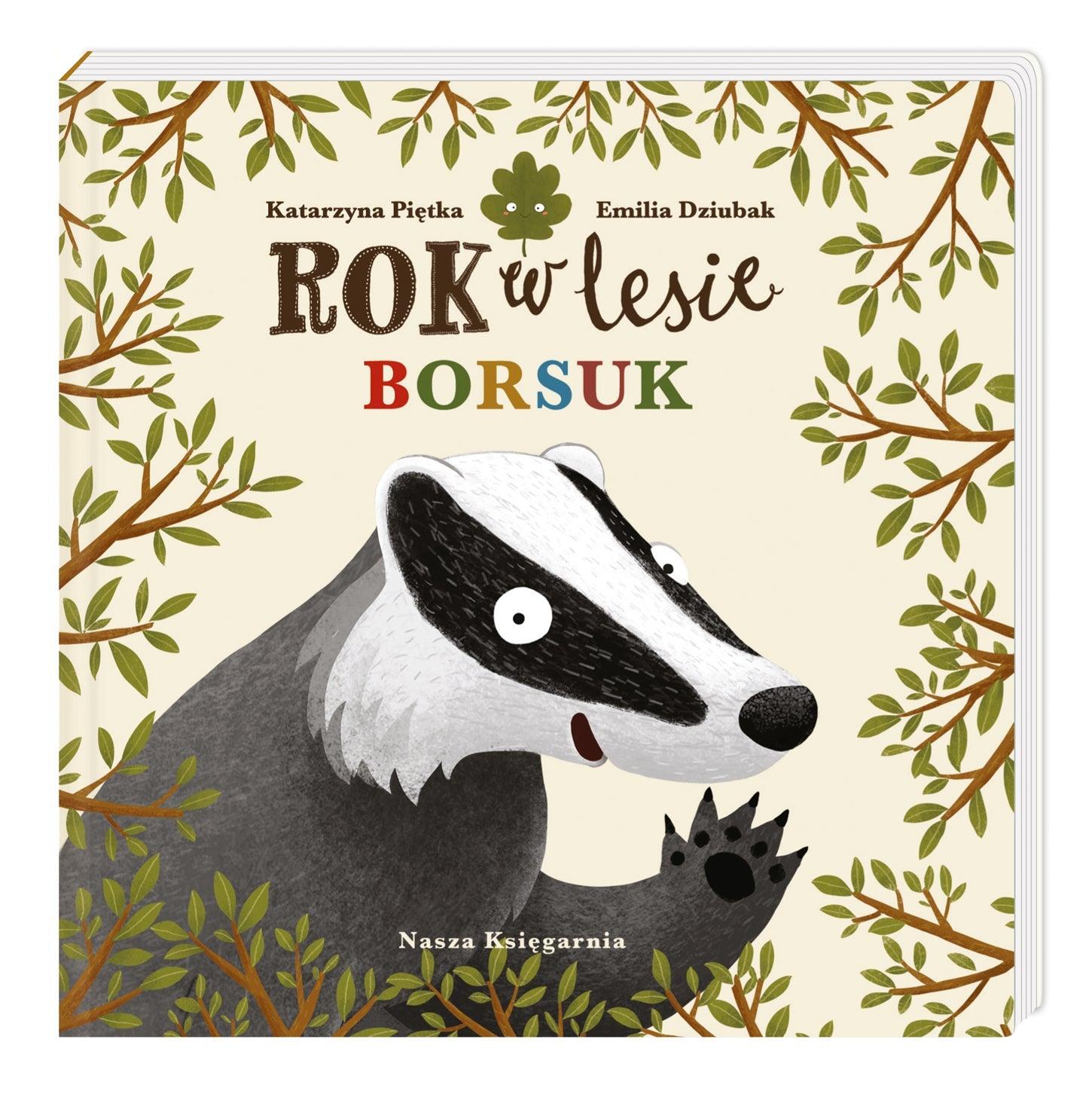 Nasza Księgarnia: Rok w lesie. Borsuk - Noski Noski