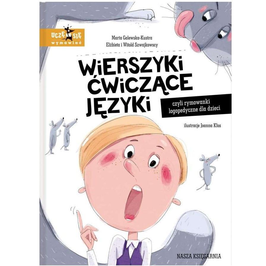 Nasza Księgarnia: Wierszyki ćwiczące języki, czyli rymowanki logopedyczne dla dzieci - Noski Noski