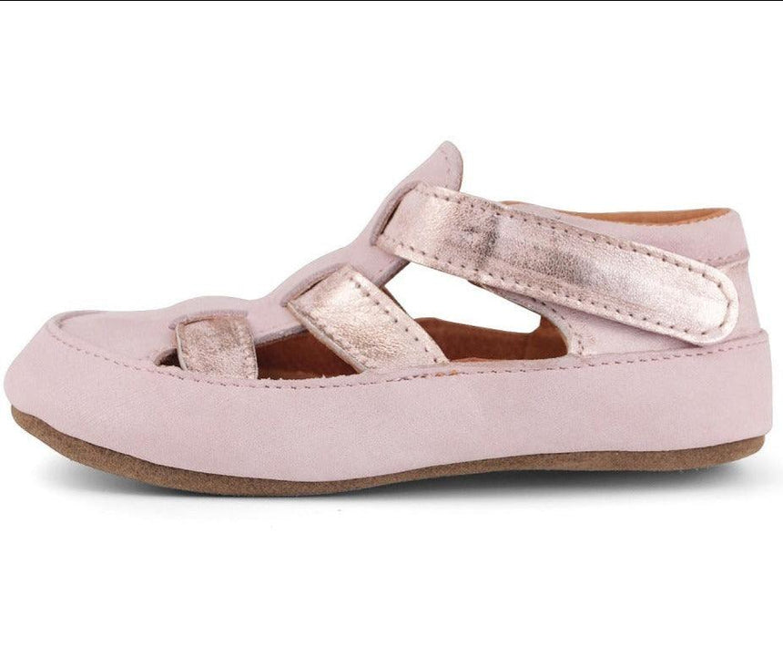 Obex: kapcie skórzane Barefoot Lasti - Noski Noski