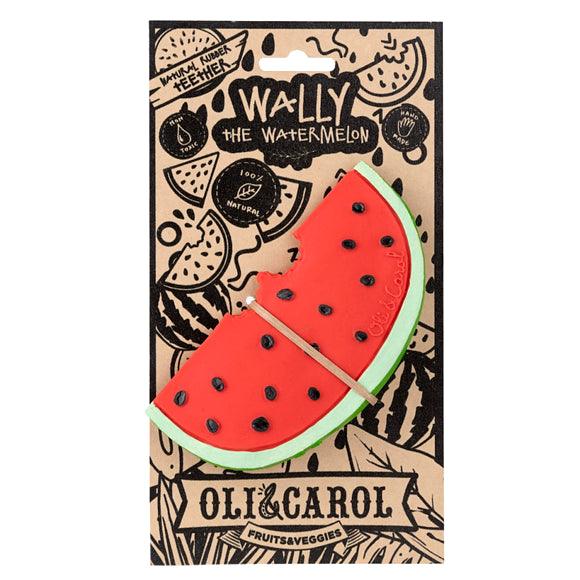 Oli and Carol: kauczukowy gryzak arbuz Wally the Watermelon - Noski Noski