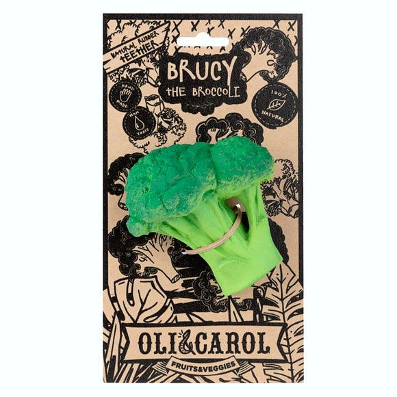 Oli and Carol: kauczukowy gryzak brokuł Brucy the Broccoli - Noski Noski