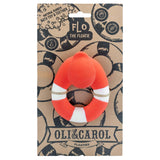 Oli and Carol: kauczukowy gryzak Kaczuszka Flo the Floatie Red - Noski Noski
