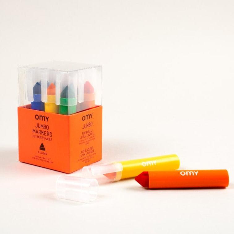 OMY: duże flamastry Jumbo Markers - Noski Noski