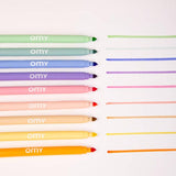 OMY: dwustronne flamastry pastelowe Feutres Pastel - Noski Noski