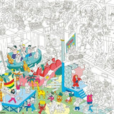 OMY: gigantyczna kolorowanka Giant Coloring Poster 100x70 cm - Noski Noski