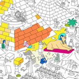 OMY: gigantyczna kolorowanka Giant Coloring Poster 100x70 cm - Noski Noski