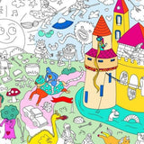 OMY: gigantyczna kolorowanka Giant Coloring Poster 100x70 cm - Noski Noski