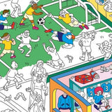 OMY: gigantyczna kolorowanka Giant Coloring Poster 100x70 cm - Noski Noski