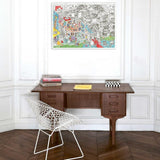 OMY: gigantyczna kolorowanka Giant Coloring Poster 100x70 cm - Noski Noski