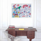 OMY: gigantyczna kolorowanka Giant Coloring Poster 100x70 cm - Noski Noski