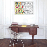 OMY: gigantyczna kolorowanka Giant Coloring Poster 100x70 cm - Noski Noski