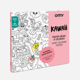 OMY: gigantyczna kolorowanka Giant Coloring Poster 100x70 cm - Noski Noski