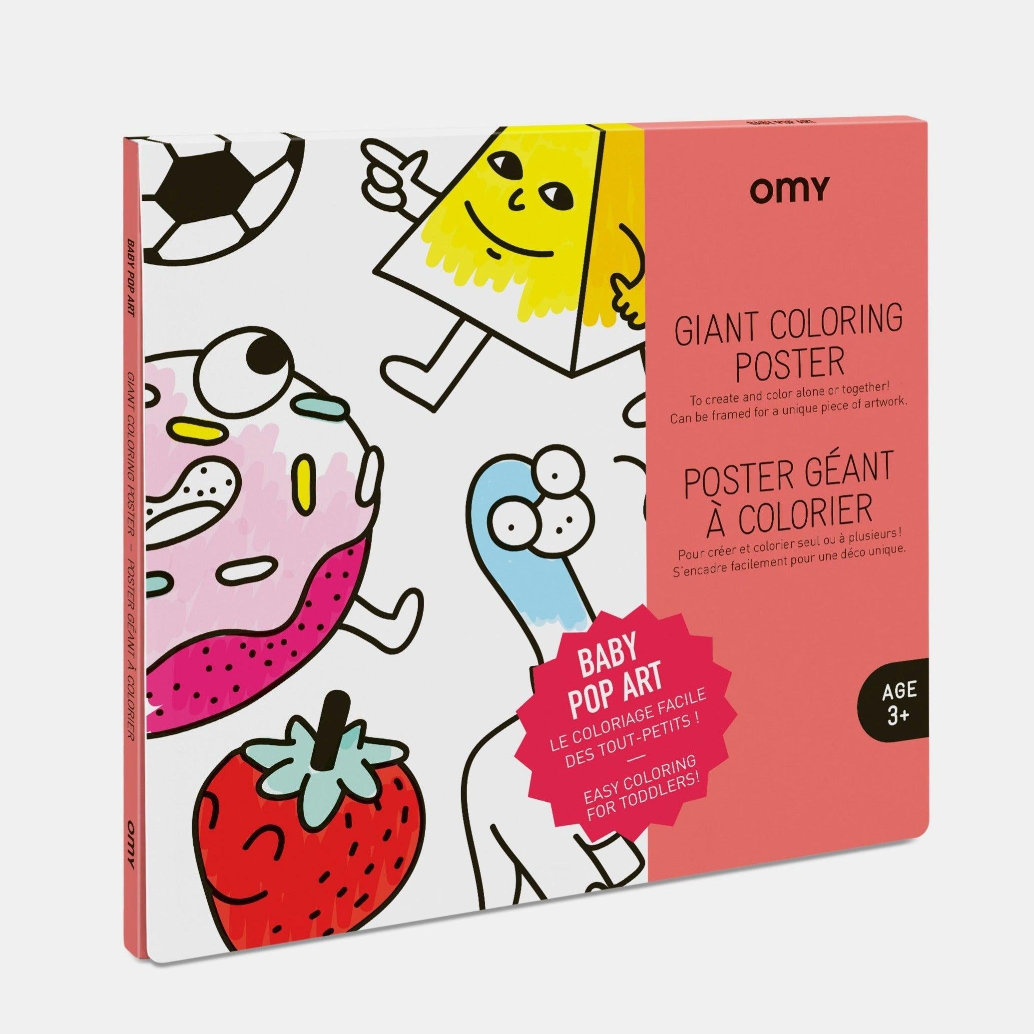 Omy, Affiche géante à colorier