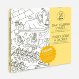 OMY: gigantyczna kolorowanka Giant Coloring Poster 100x70 cm - Noski Noski